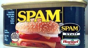 El origen de la palabra SPAM que denomina el correo basura