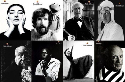 “Think Different” Piensa diferente para cambiar el mundo